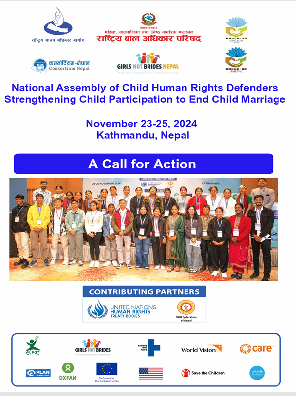 Call to Action National Assembly of Child Human Right Defenders